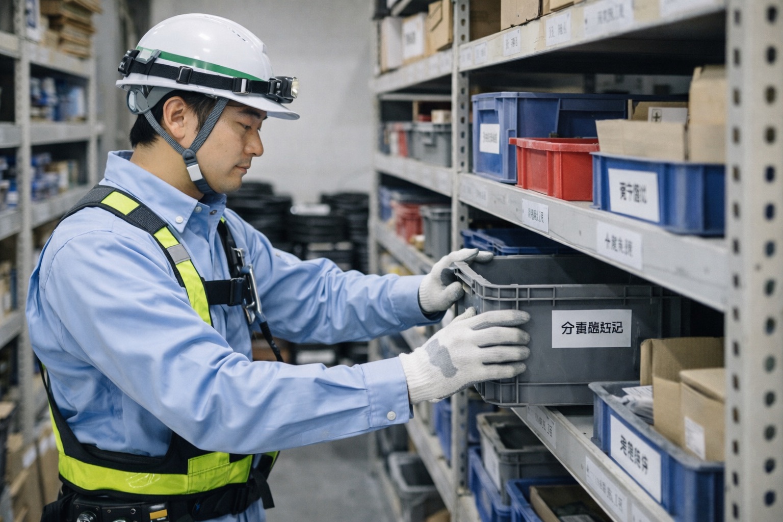 現場での整理整頓の実践事例