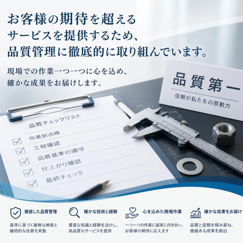 最高の品質を実現