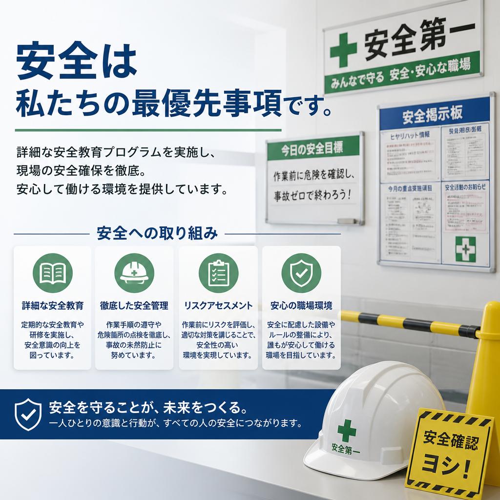 揺るぎない安全