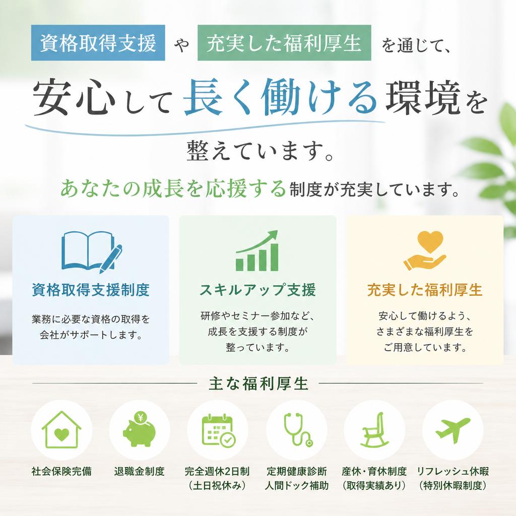 キャリアアップを支援する制度