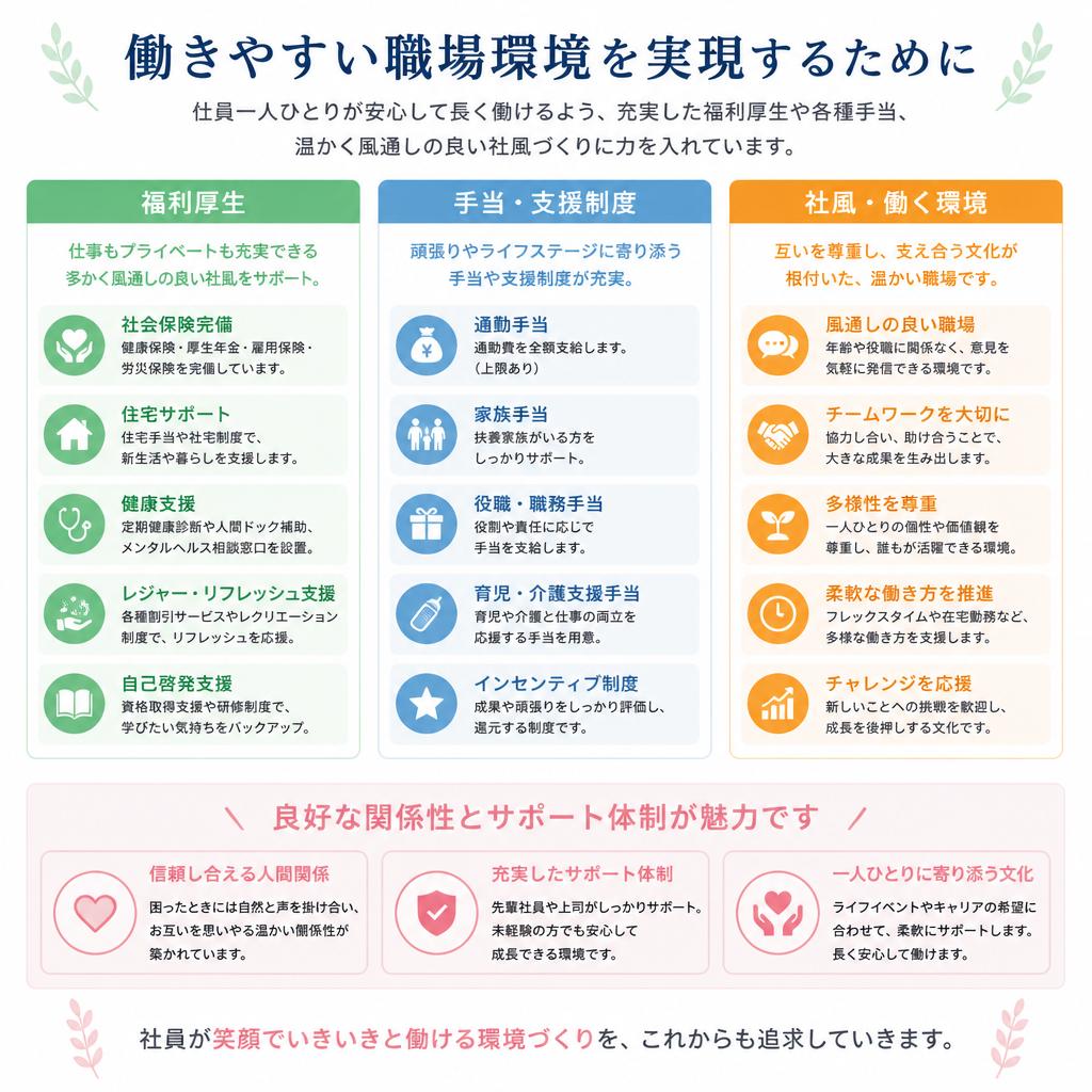 4. 働きやすさと職場環境