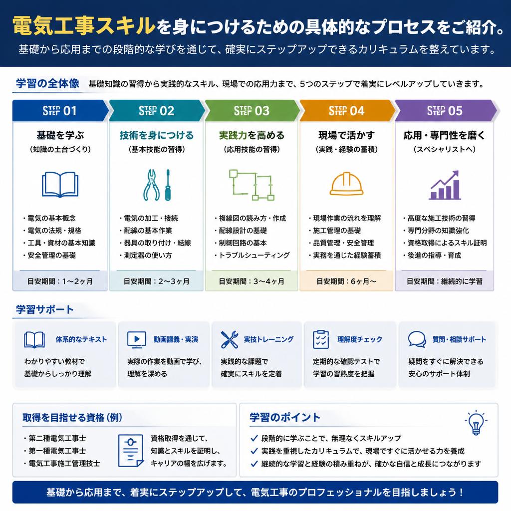 技術の道、成長のステップ
