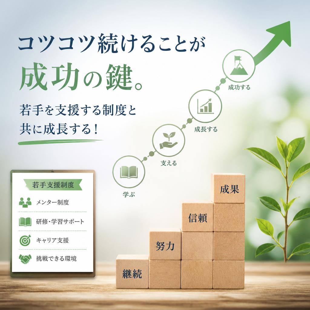 コツコツ続けることが成功の鍵。若手を支援する制度と共に成長する！｜児玉電工株式会社