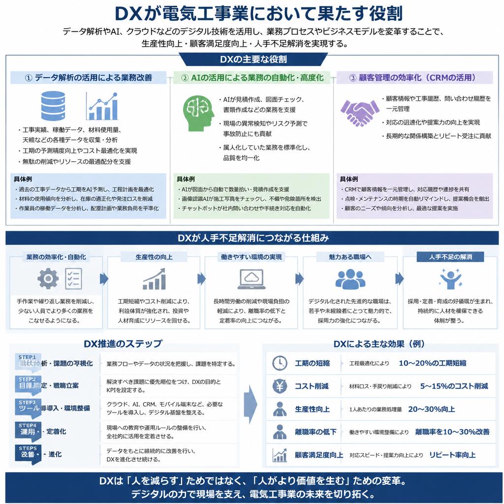 デジタルトランスフォーメーション(DX)の役割