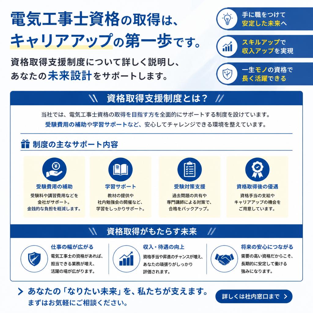 電気工事士資格取得への道