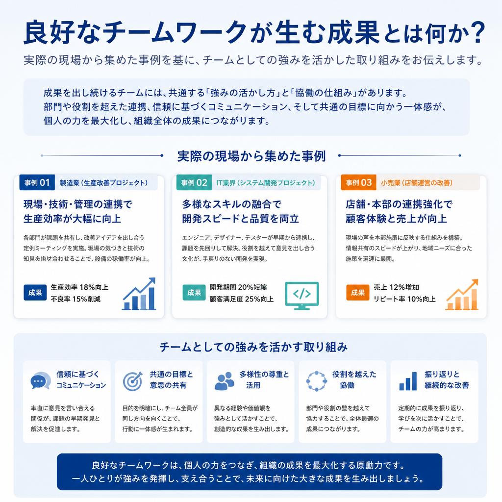 3. チームワークの重要性