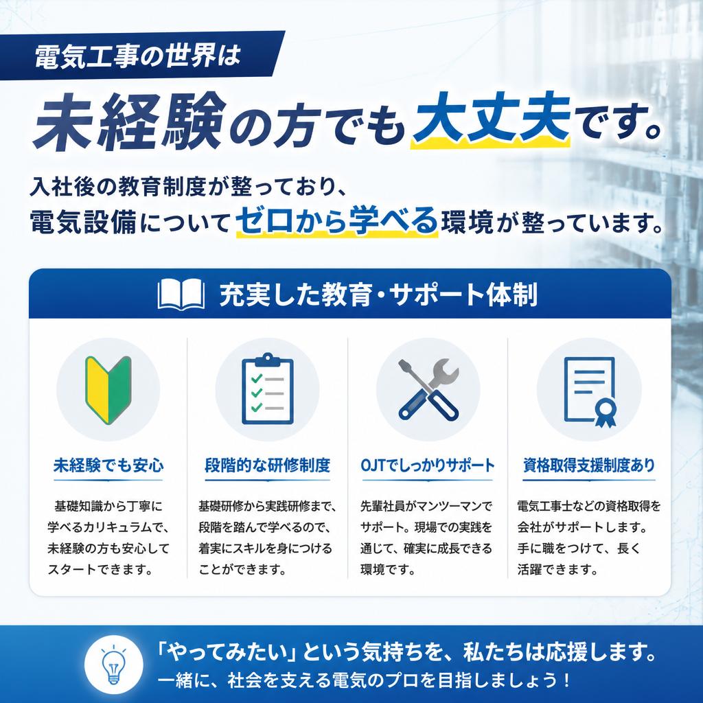 未経験者大歓迎！新たな挑戦を応援します