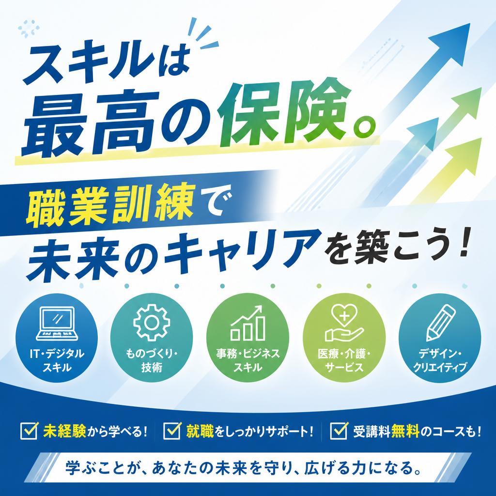 スキルは最高の保険。職業訓練で未来のキャリアを築こう！｜児玉電工株式会社