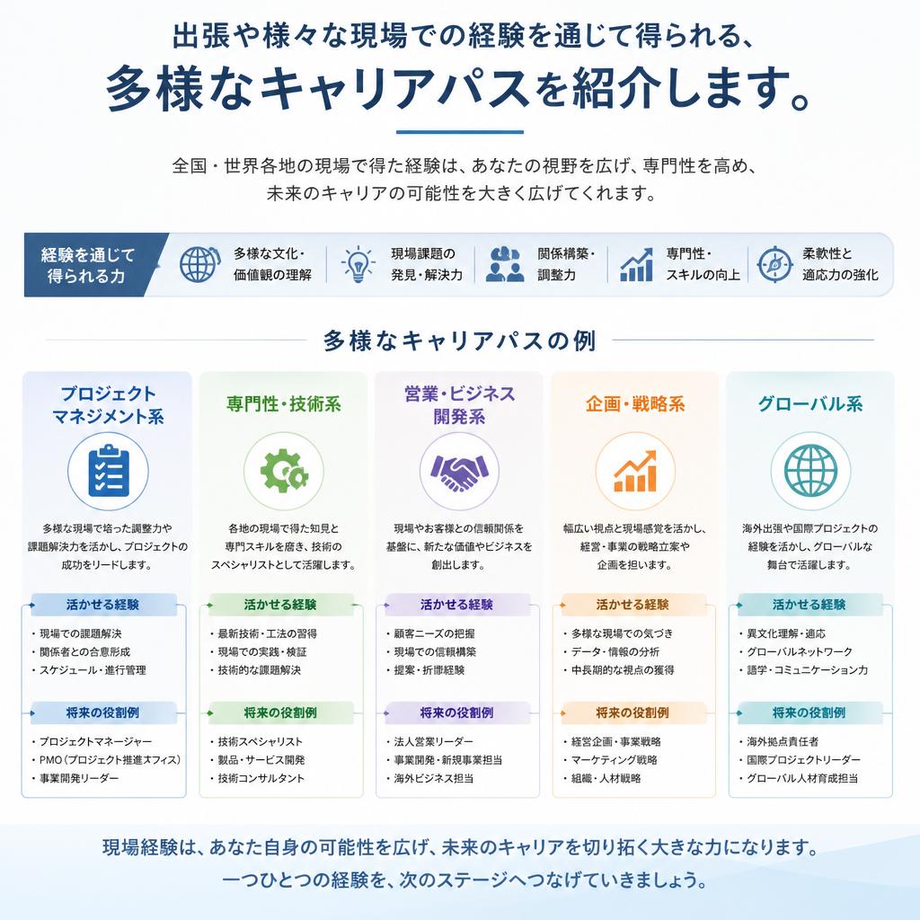 キャリアの可能性を広げる